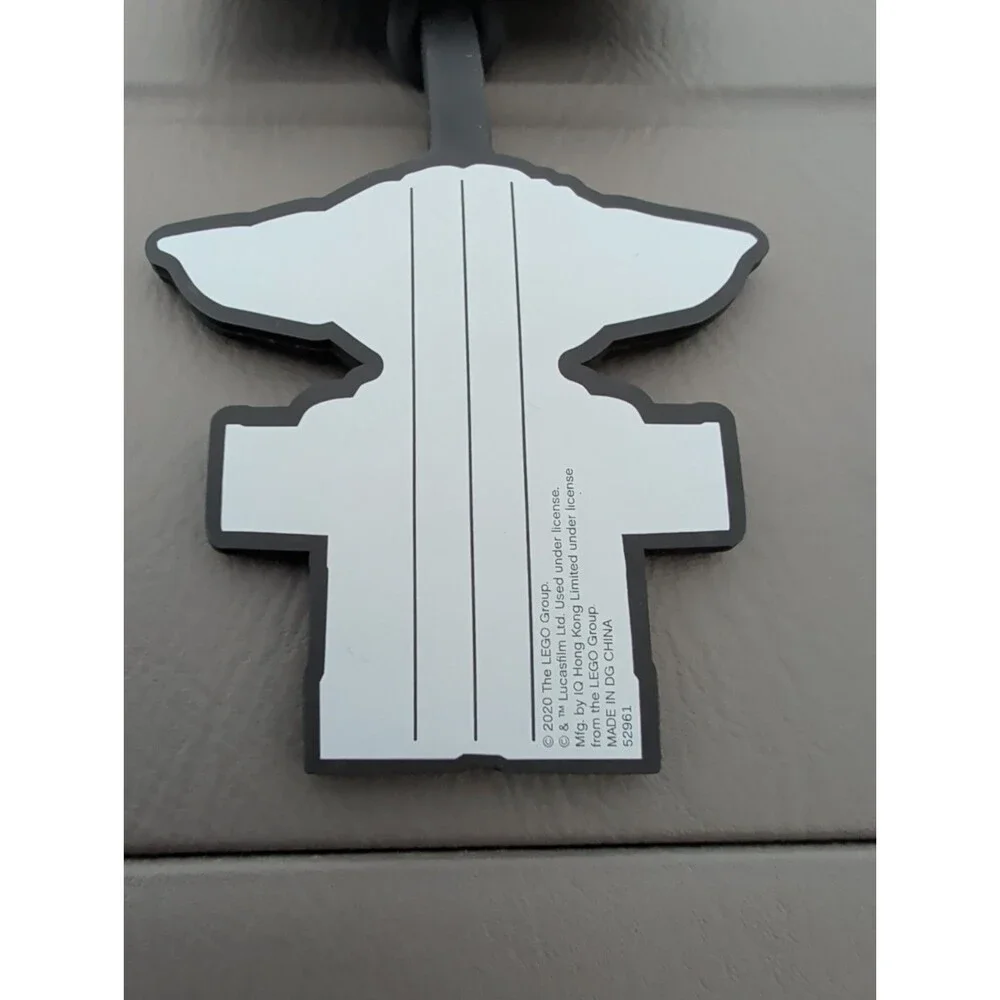 LEGO Star Wars Grogu Baby Yoda Silicone Bag Tag #52961 Mandalorian New With Tag - Picture 6 of 6